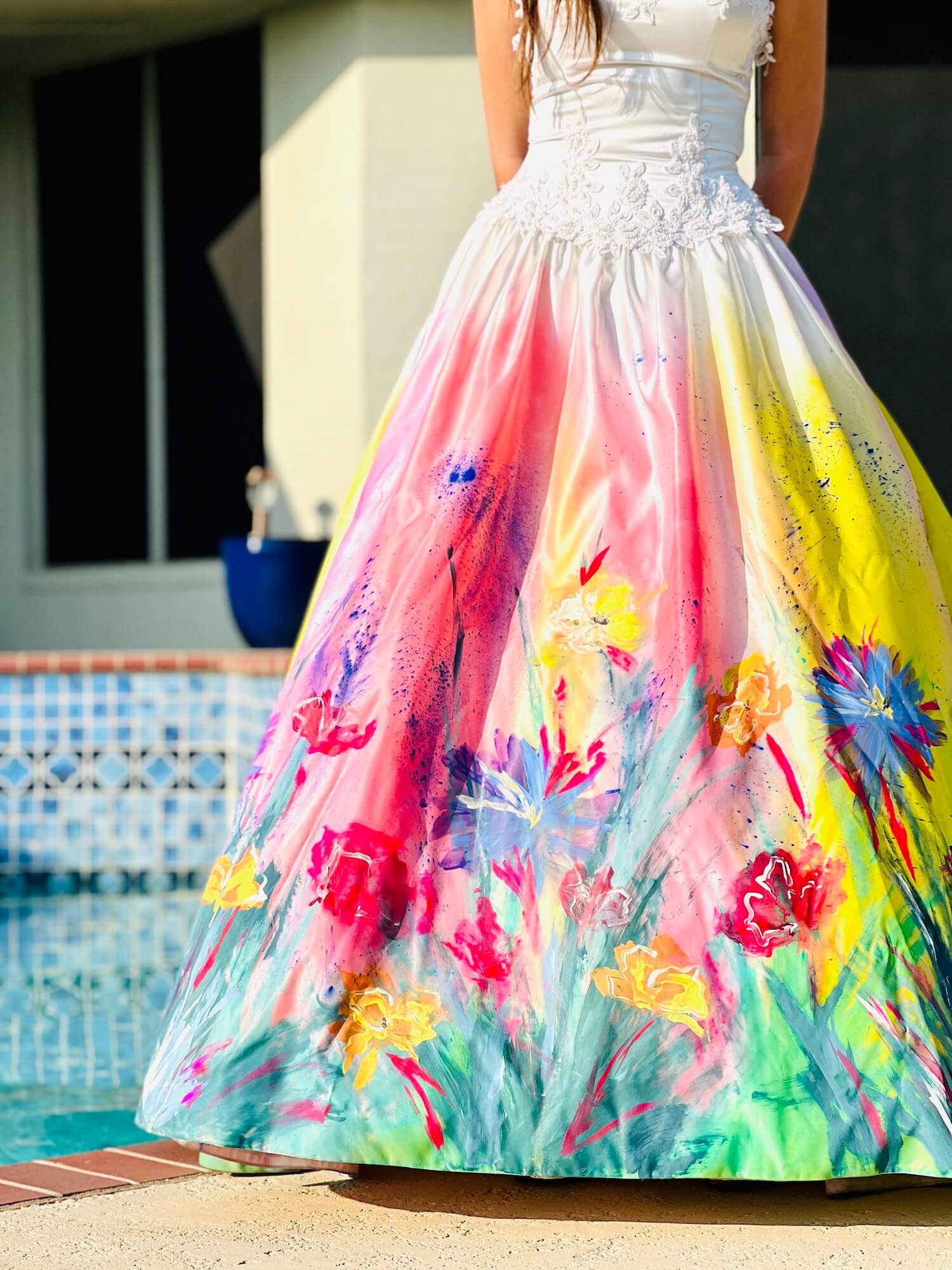 Tie Dye Wedding Dresses for Sale