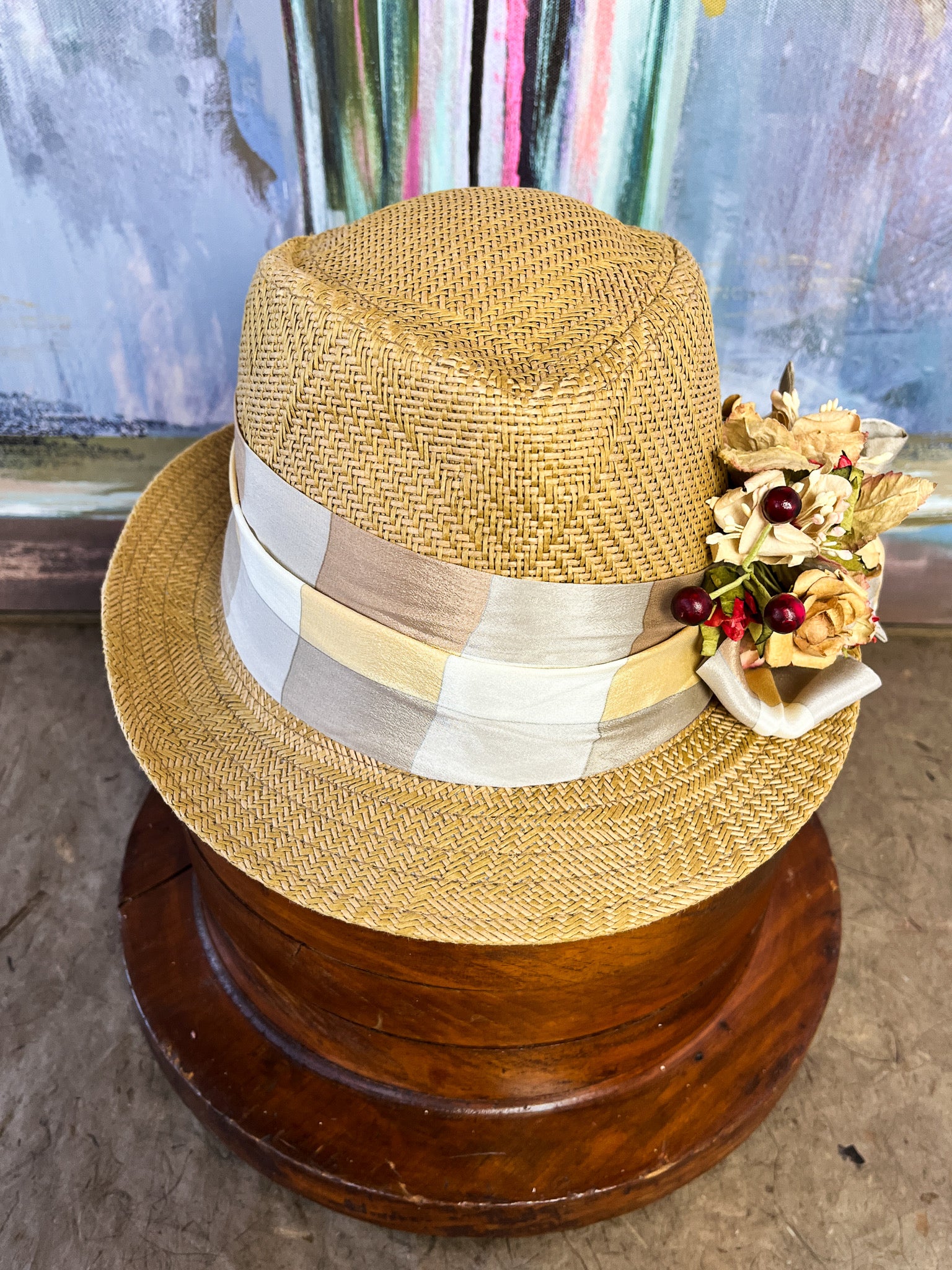 “Strictly Business” Summer Straw Fedora Hat