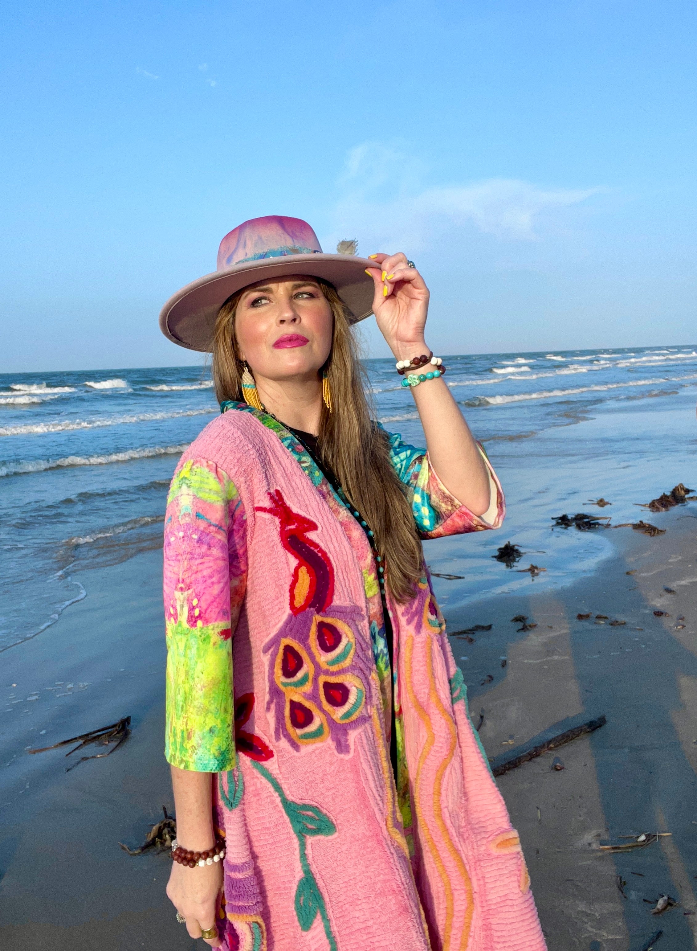 Peacock Kimono