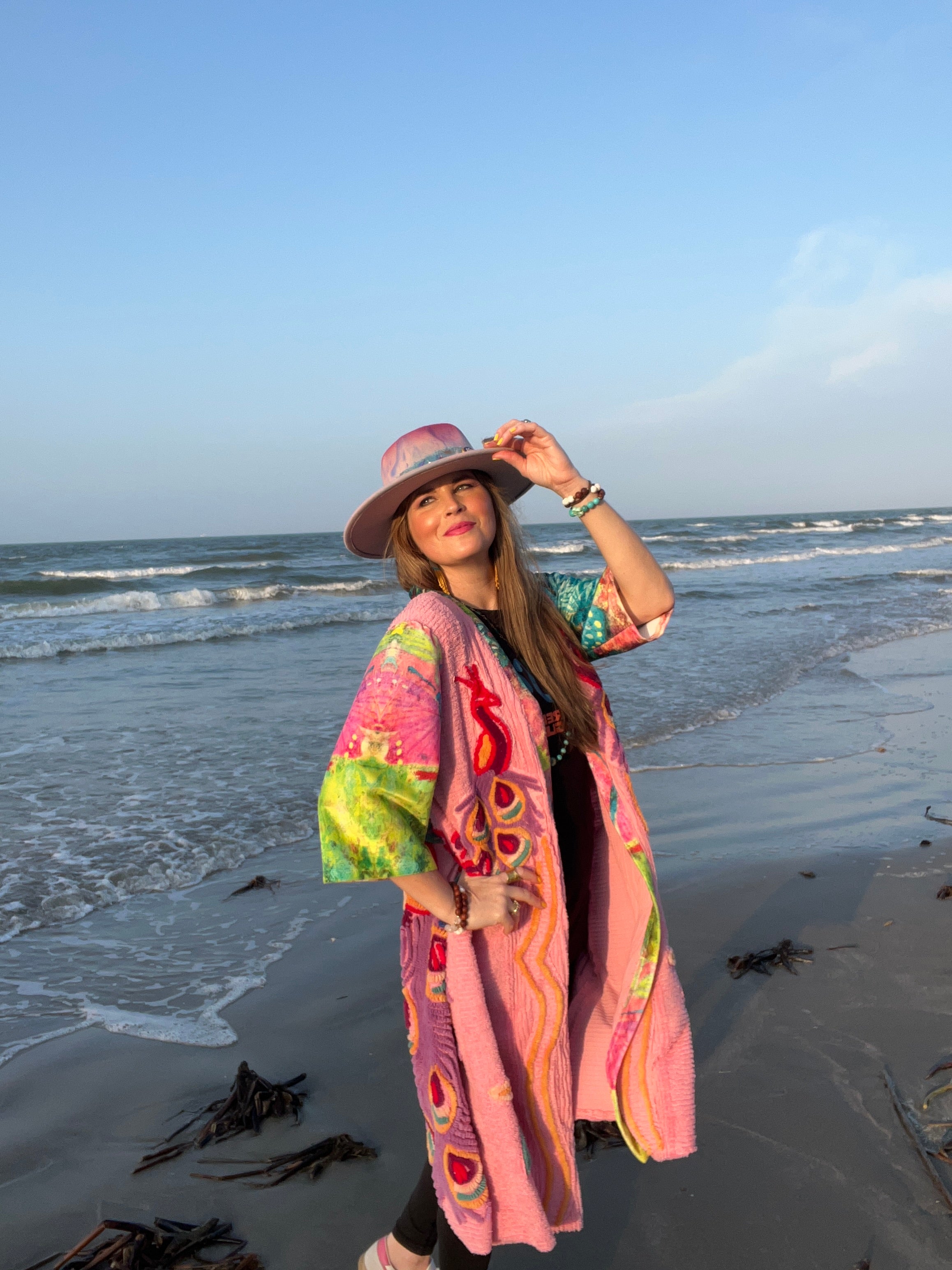 Peacock Kimono