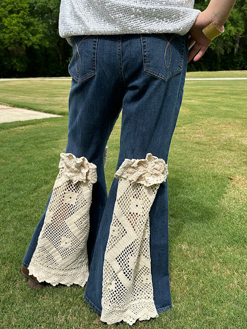 'Martha' Crocheted Flare