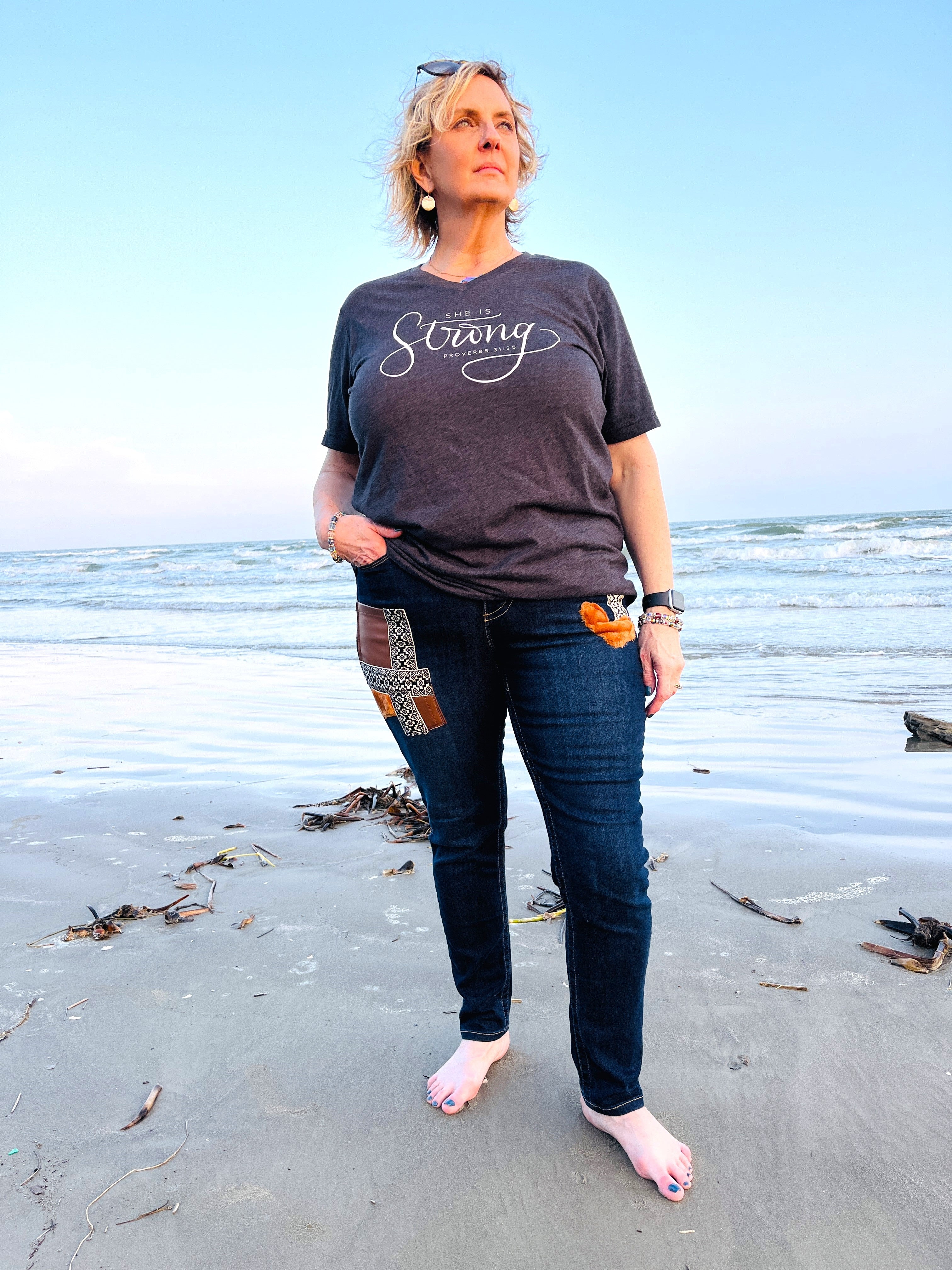 Artisan-Crafted Tummyless High-Rise Skinny Jeans