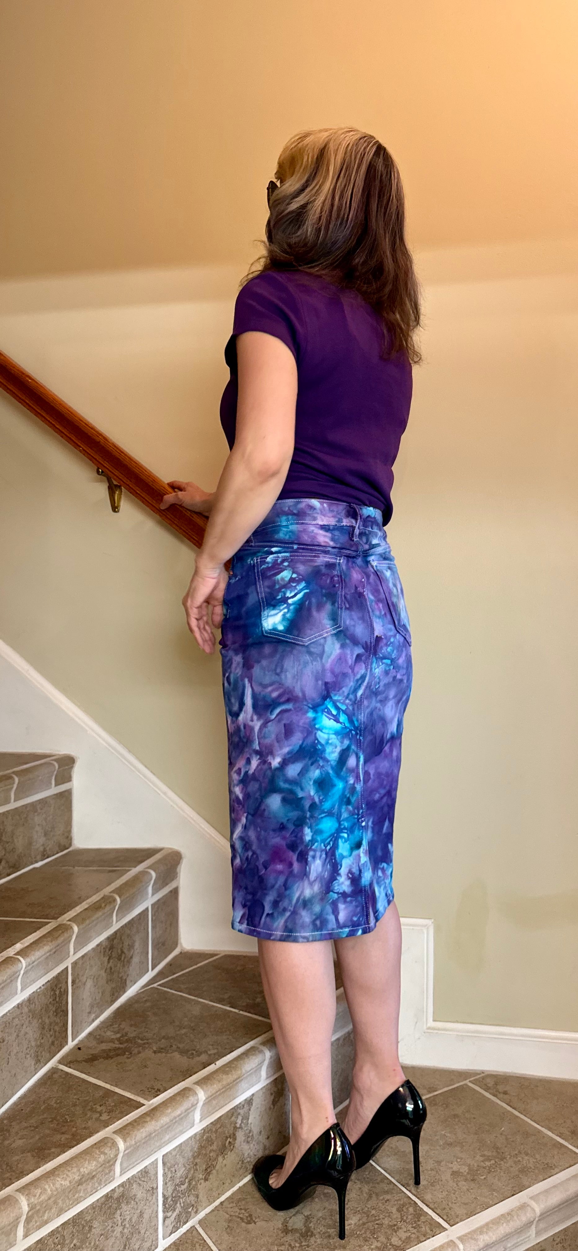Psychedelic Glacier Skirt