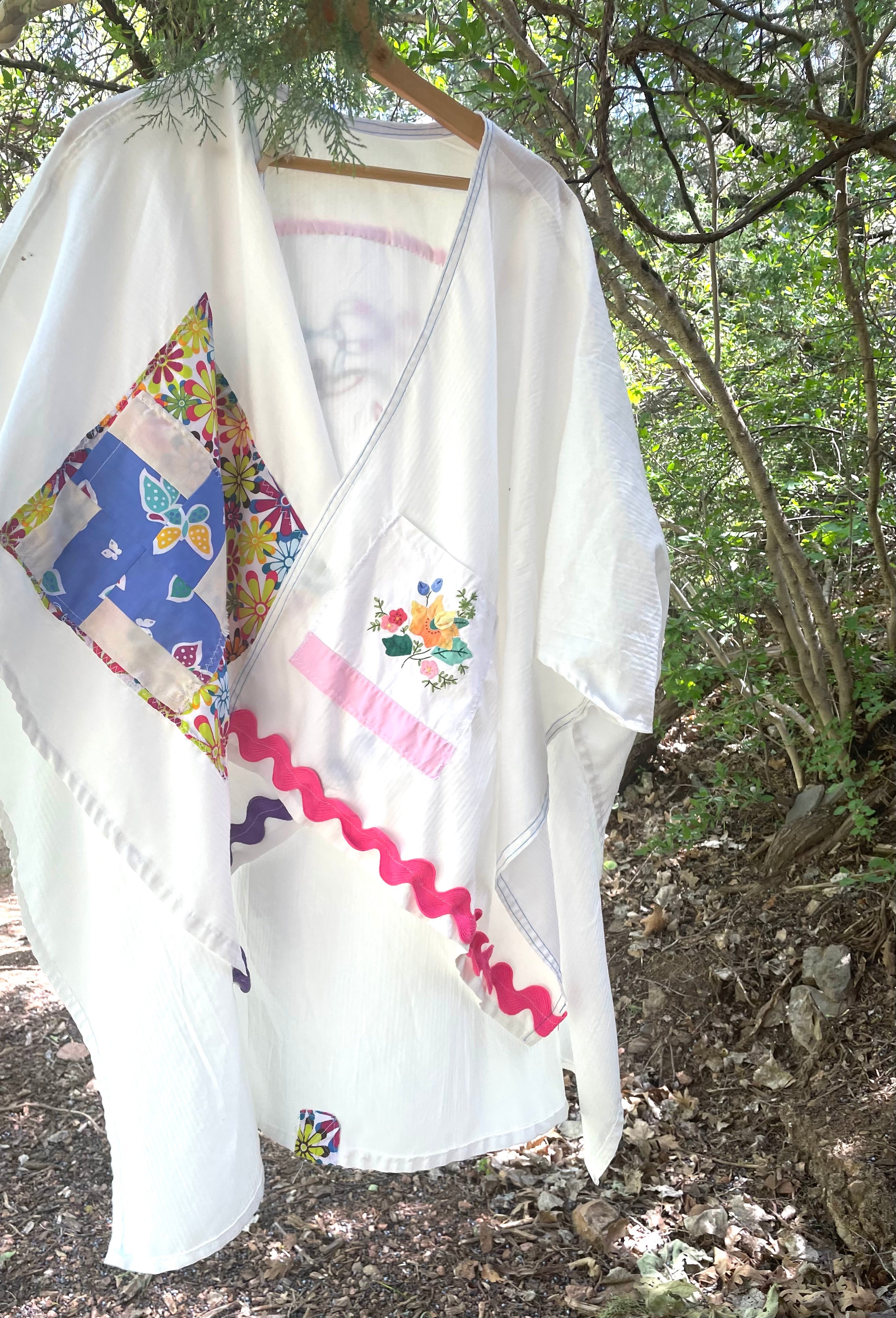 Summer Fun Up-cycled Kimono