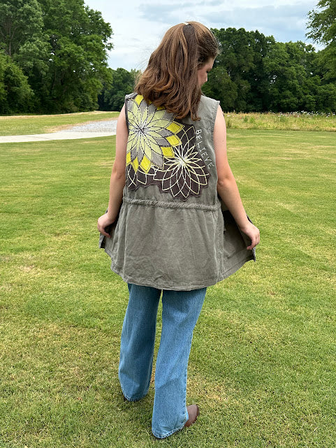 'Katie' Believe Long Vest