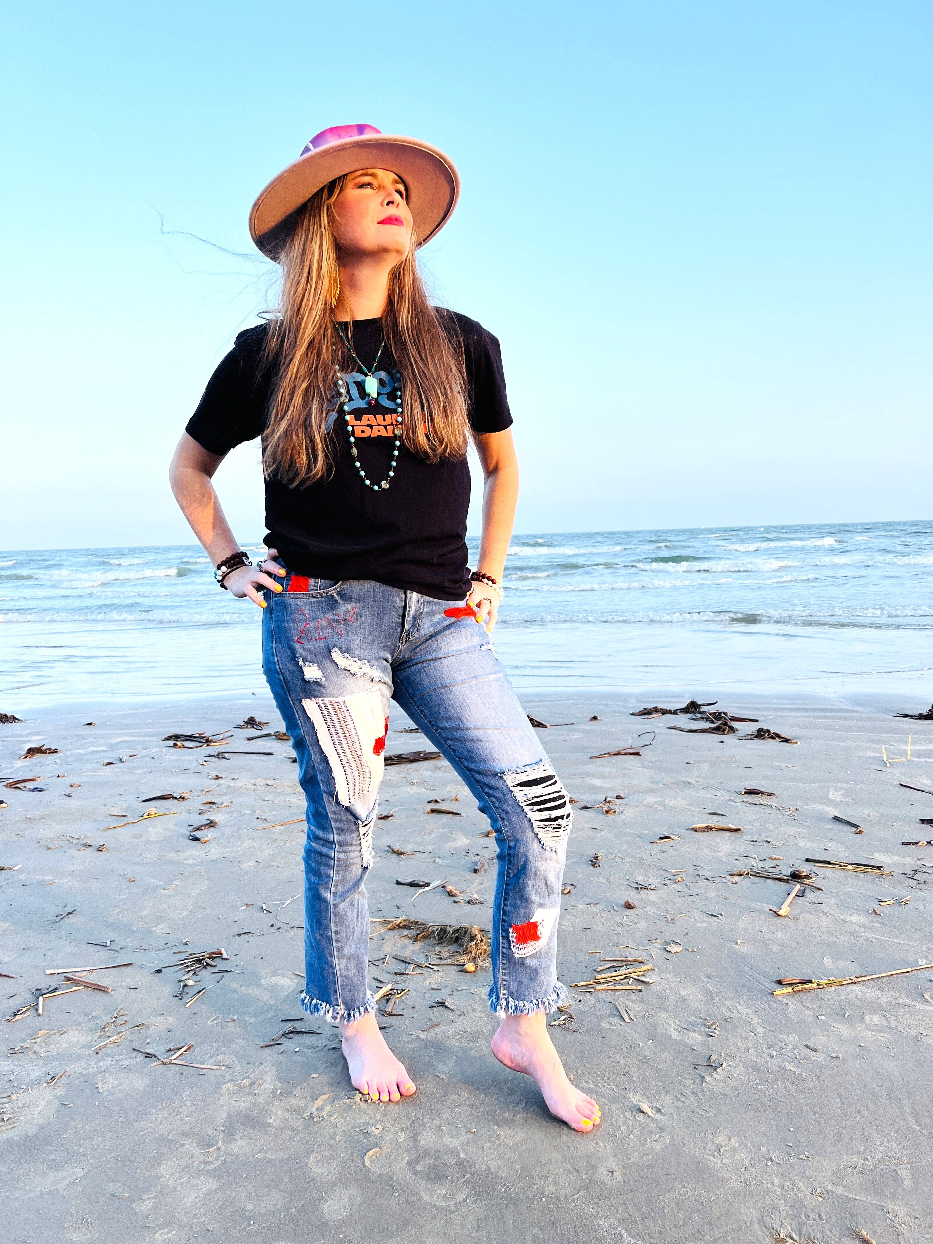 Artisan-Crafted Tummyless High-Rise Skinny Jeans