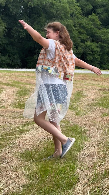 'Lacey' Plaid Duster
