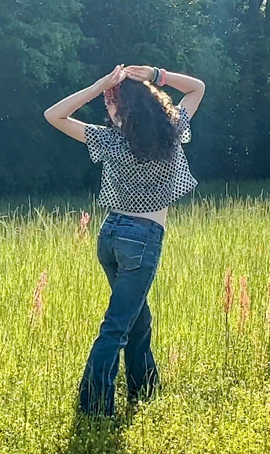 'Carlee' Basic Cropped Top