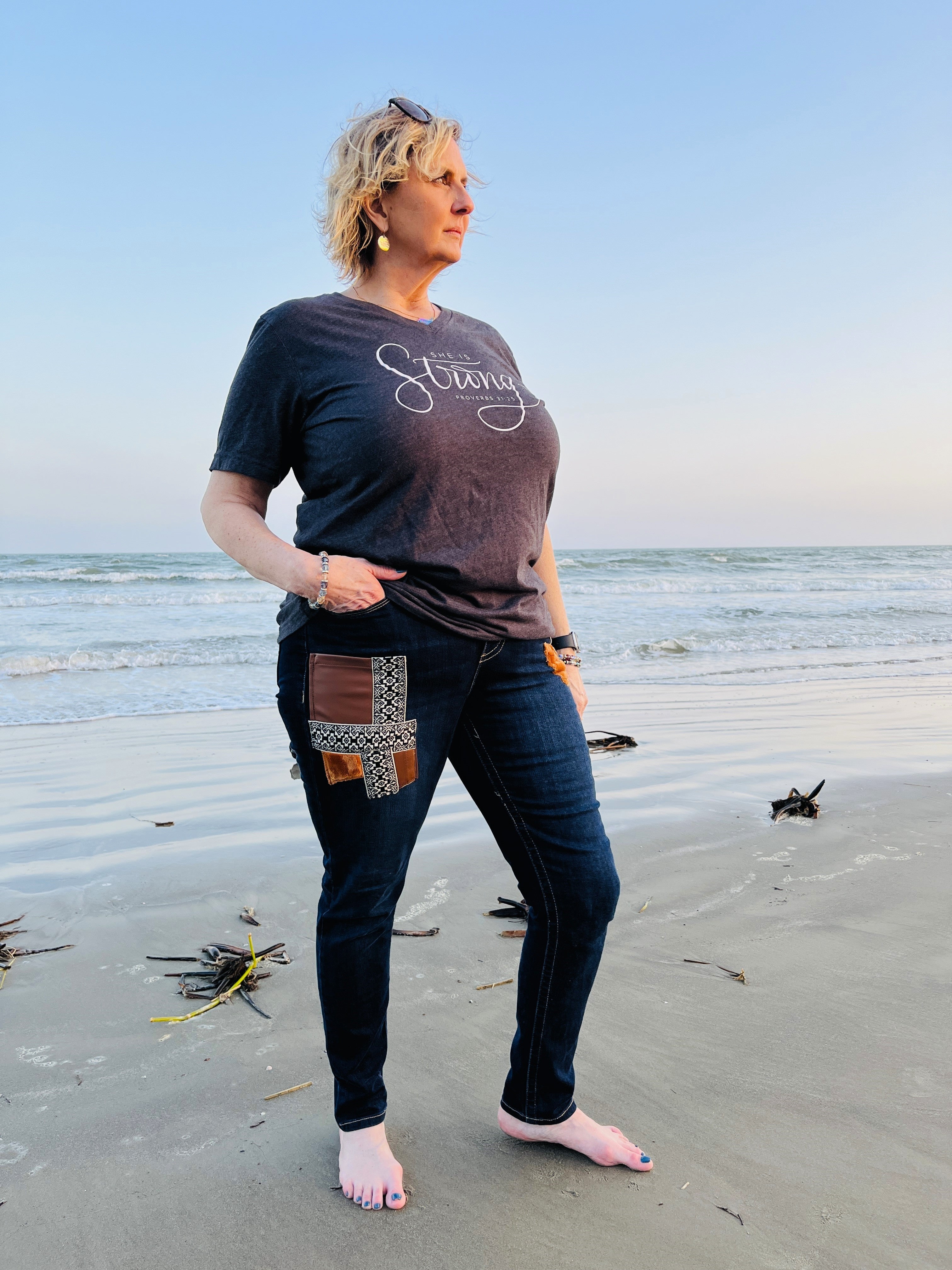 Artisan-Crafted Tummyless High-Rise Skinny Jeans