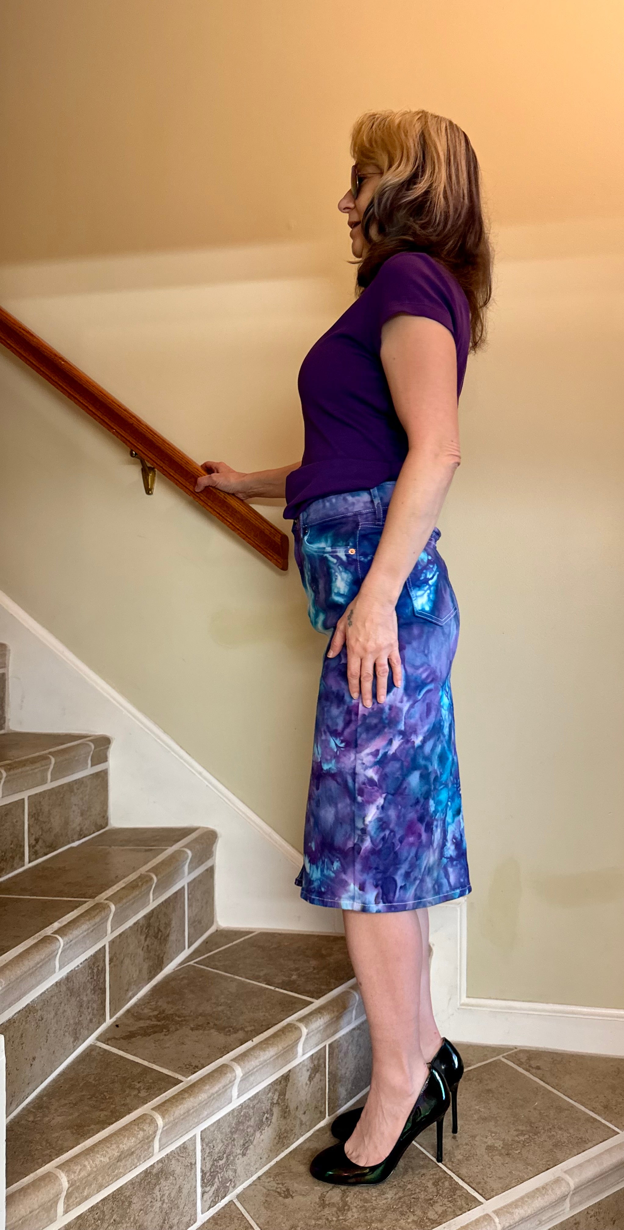 Psychedelic Glacier Skirt