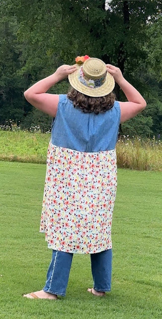 'Rose' Floral Duster