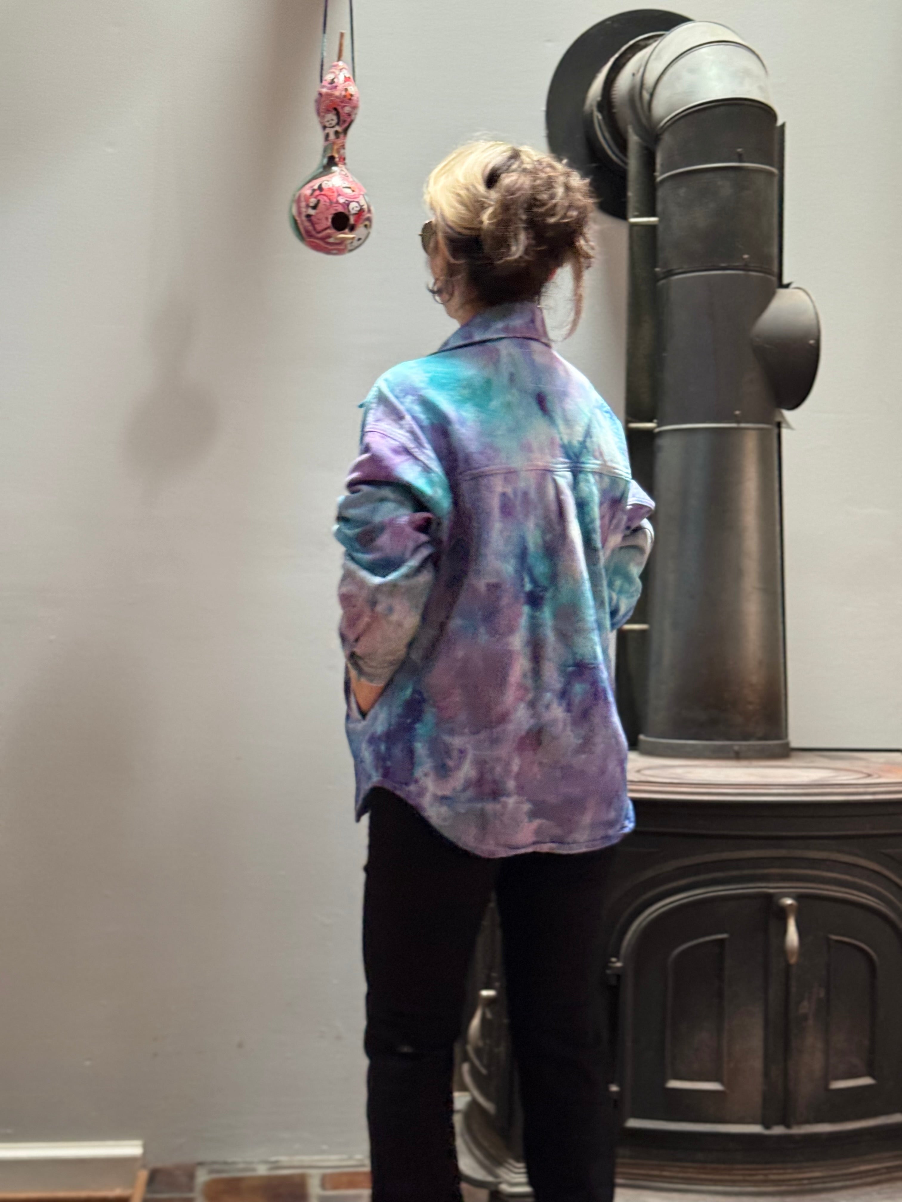 Anodized Rainbow Shacket