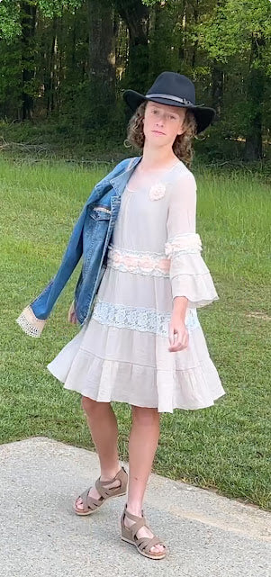'Emma' Ruffled Dress