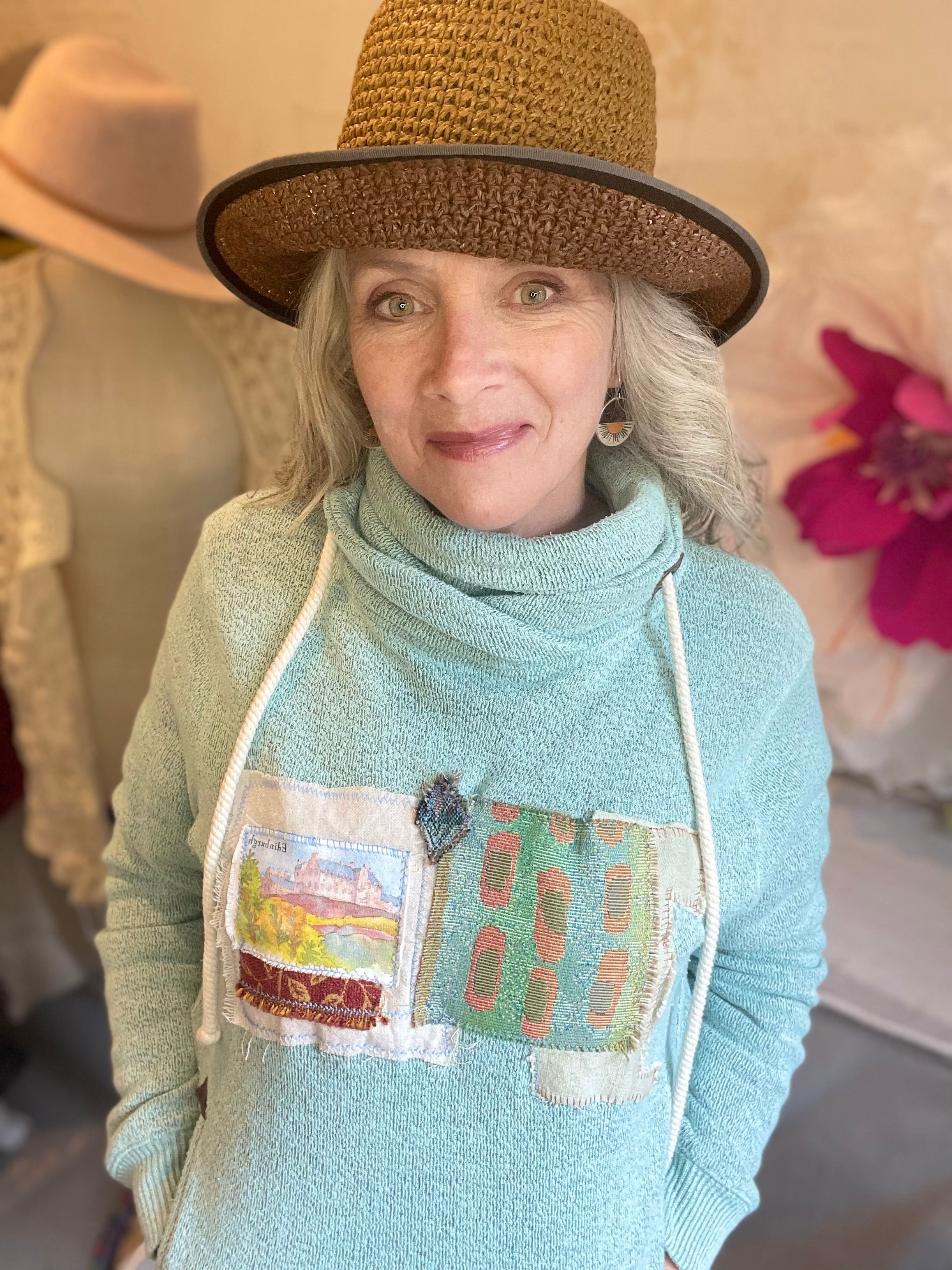 “Highland Mist” French Terry pullover