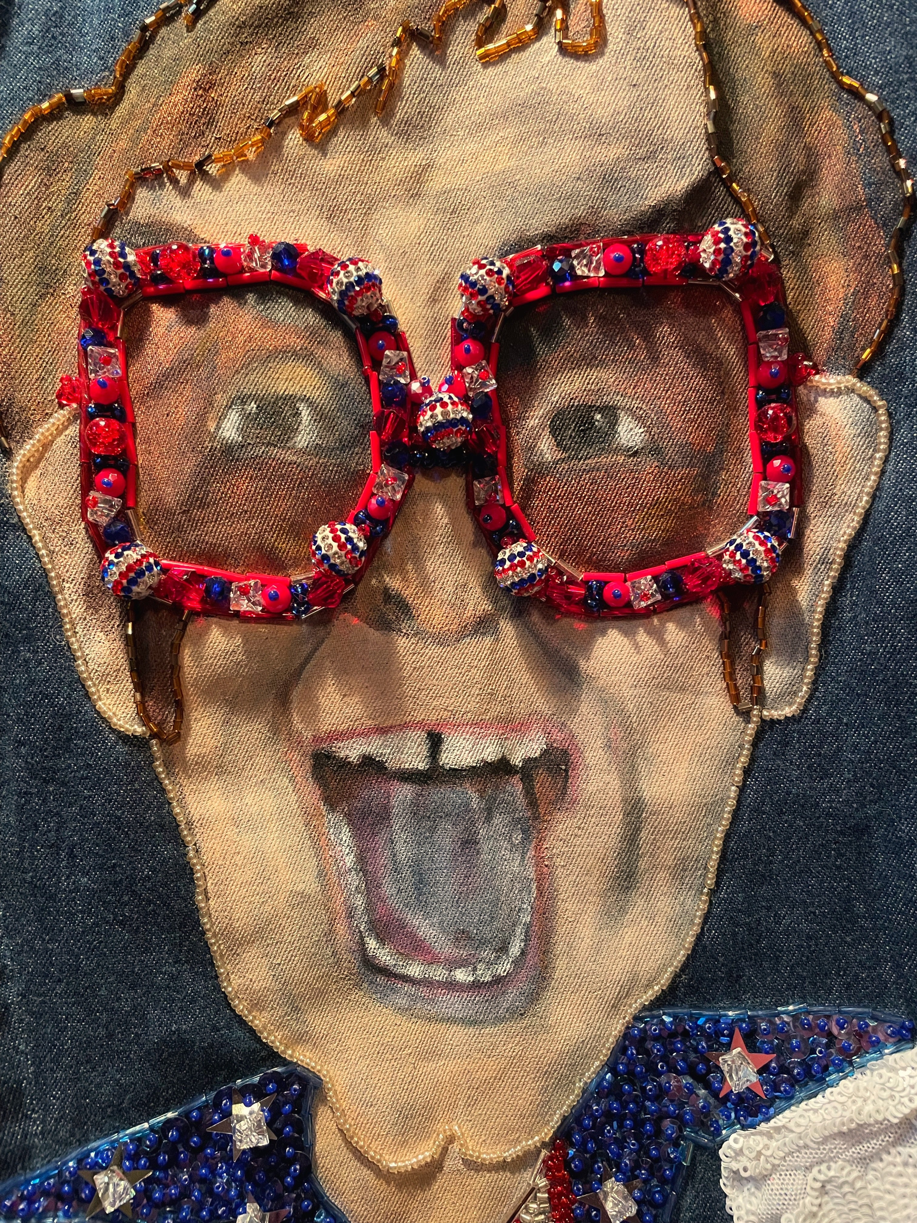 Elton John Waist Coat