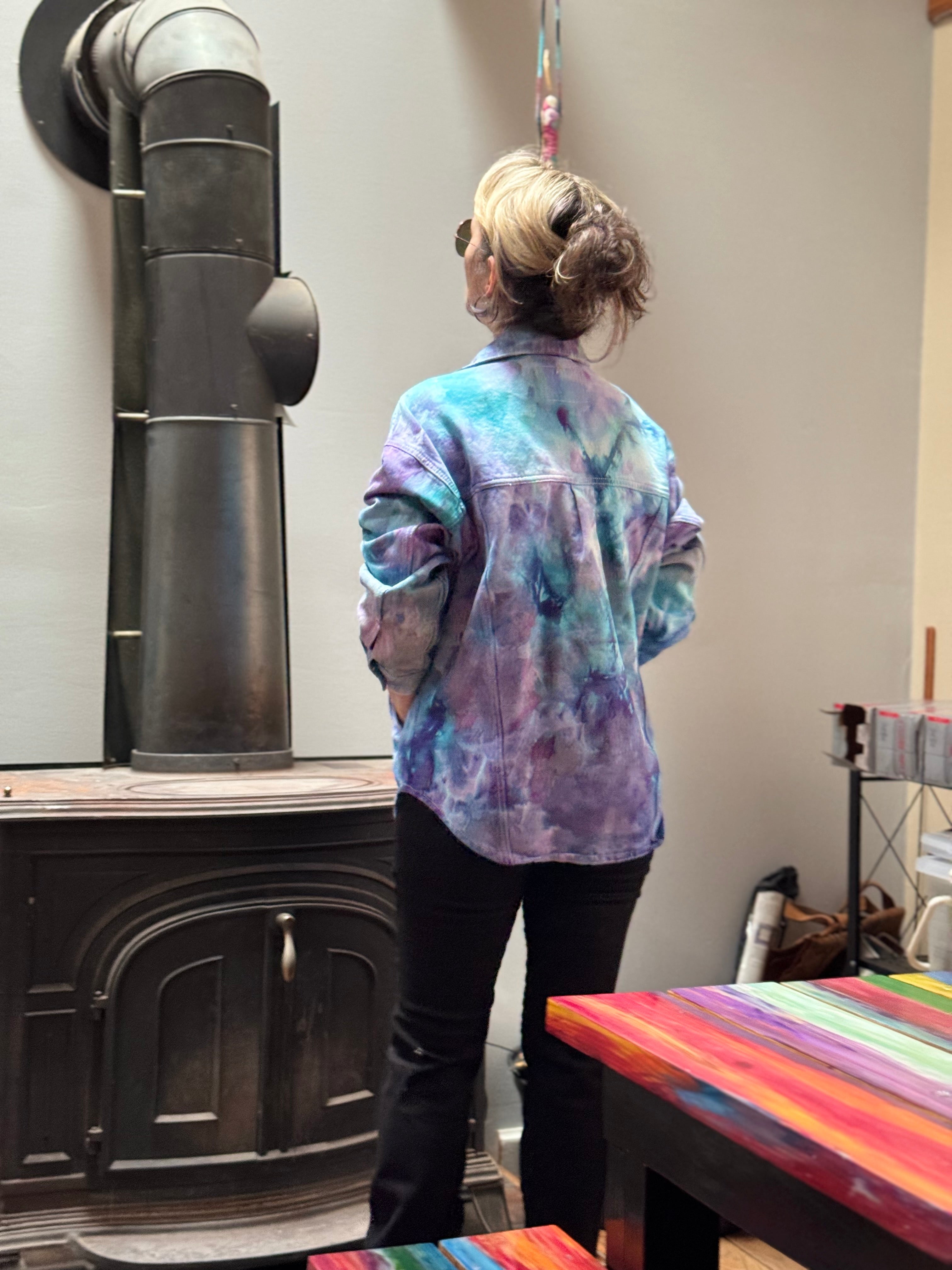 Anodized Rainbow Shacket
