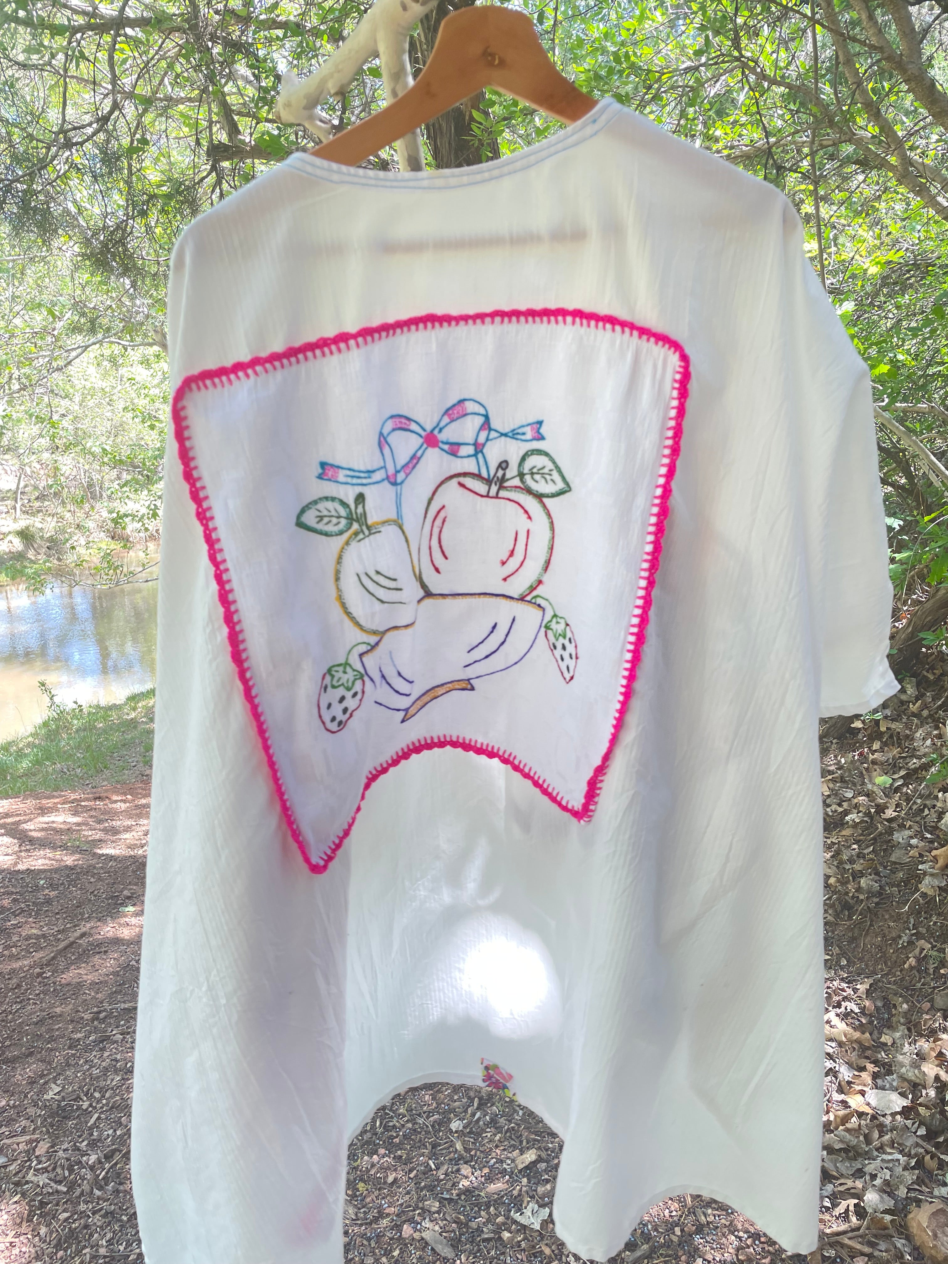 Summer Fun Up-cycled Kimono