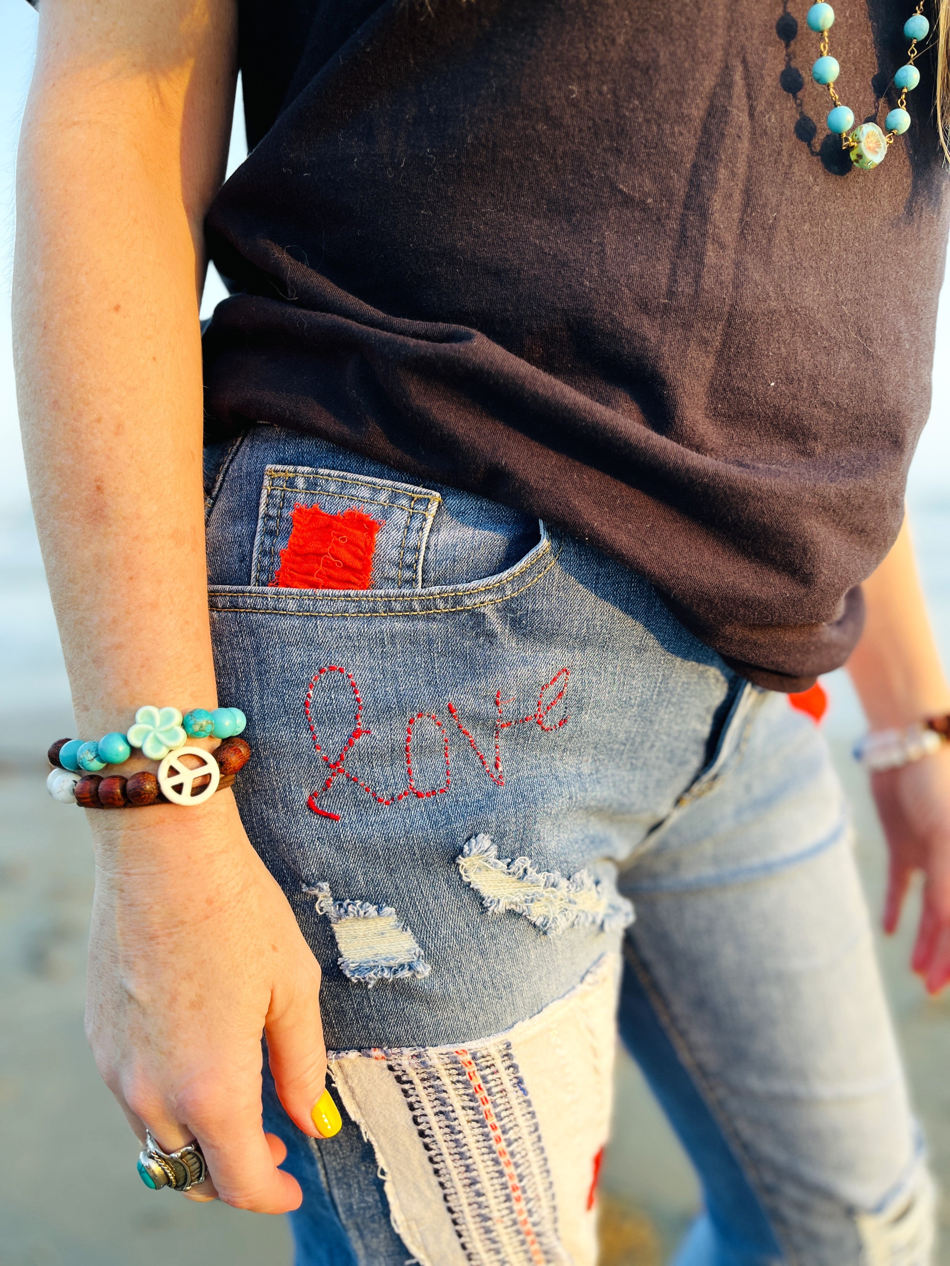 Artisan-Crafted Tummyless High-Rise Skinny Jeans
