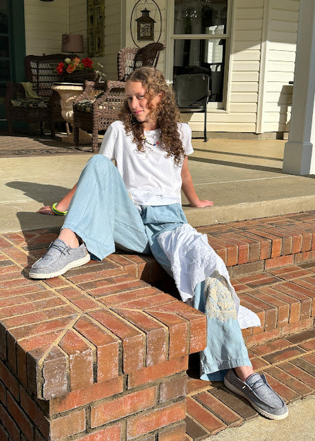 'Jennifer' Boho Lace Pant