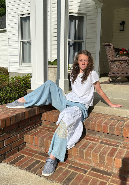 'Jennifer' Boho Lace Pant