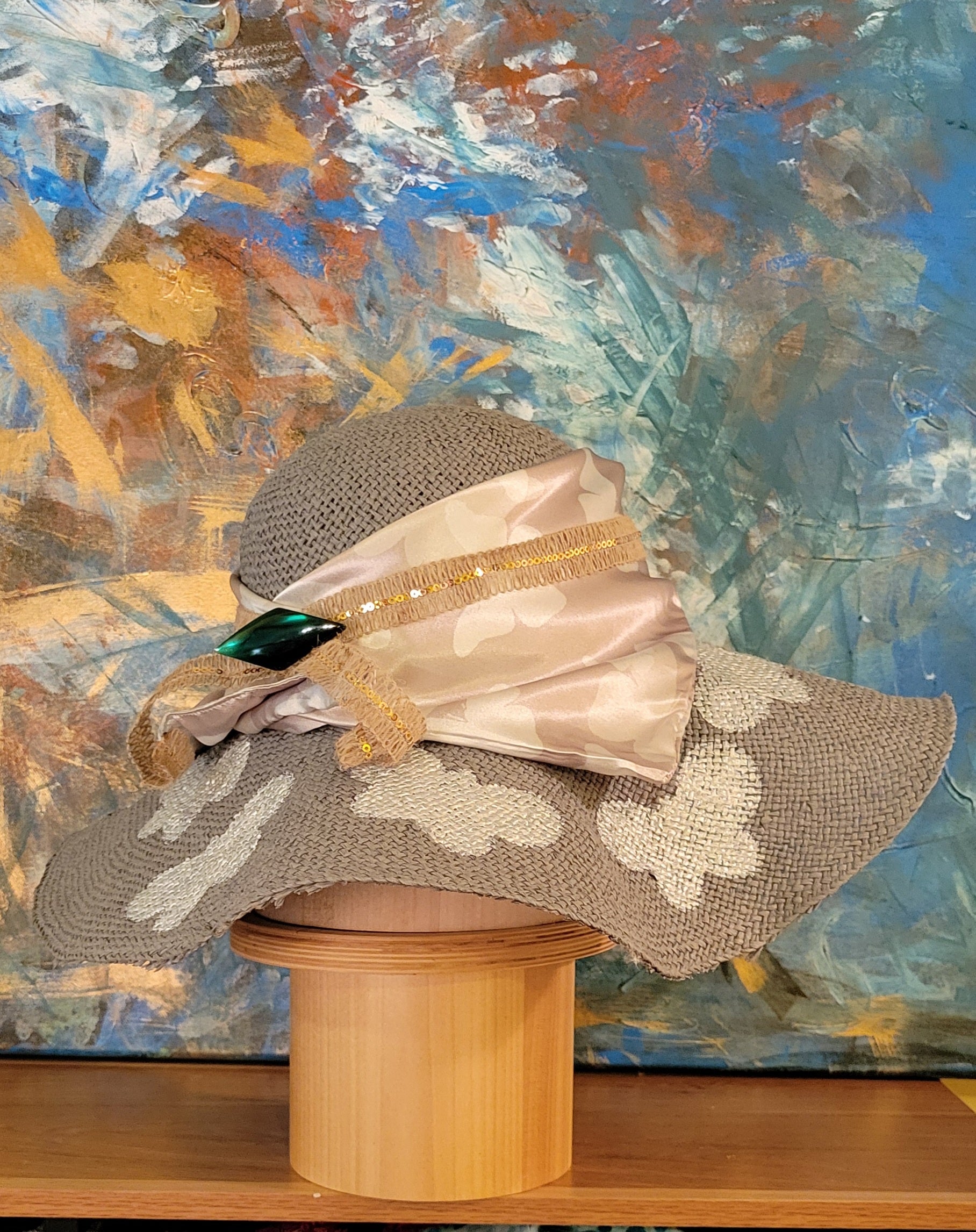Sage Butterfly Hat