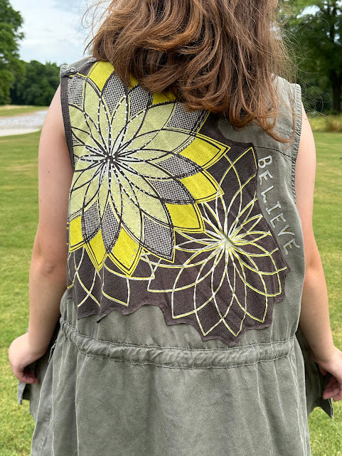 'Katie' Believe Long Vest