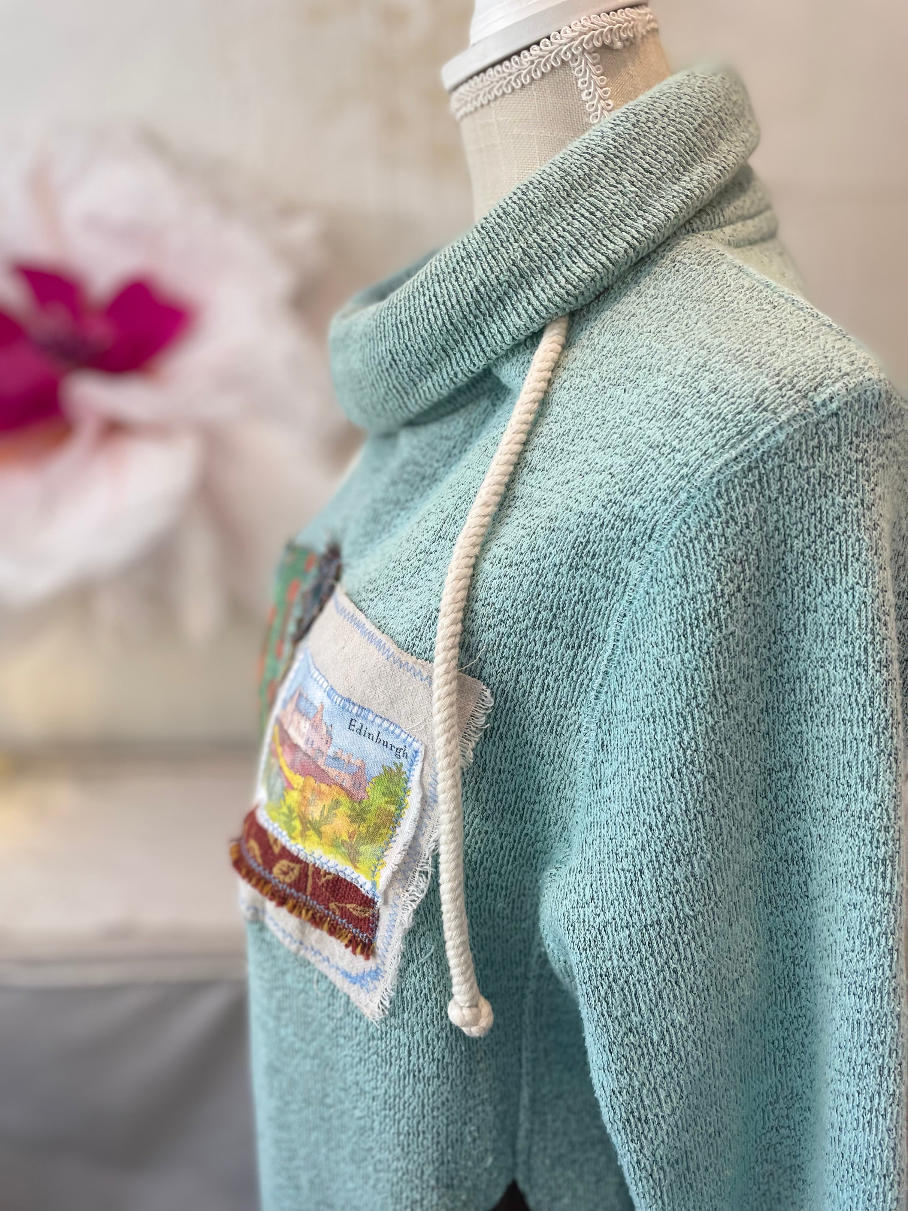 “Highland Mist” French Terry pullover