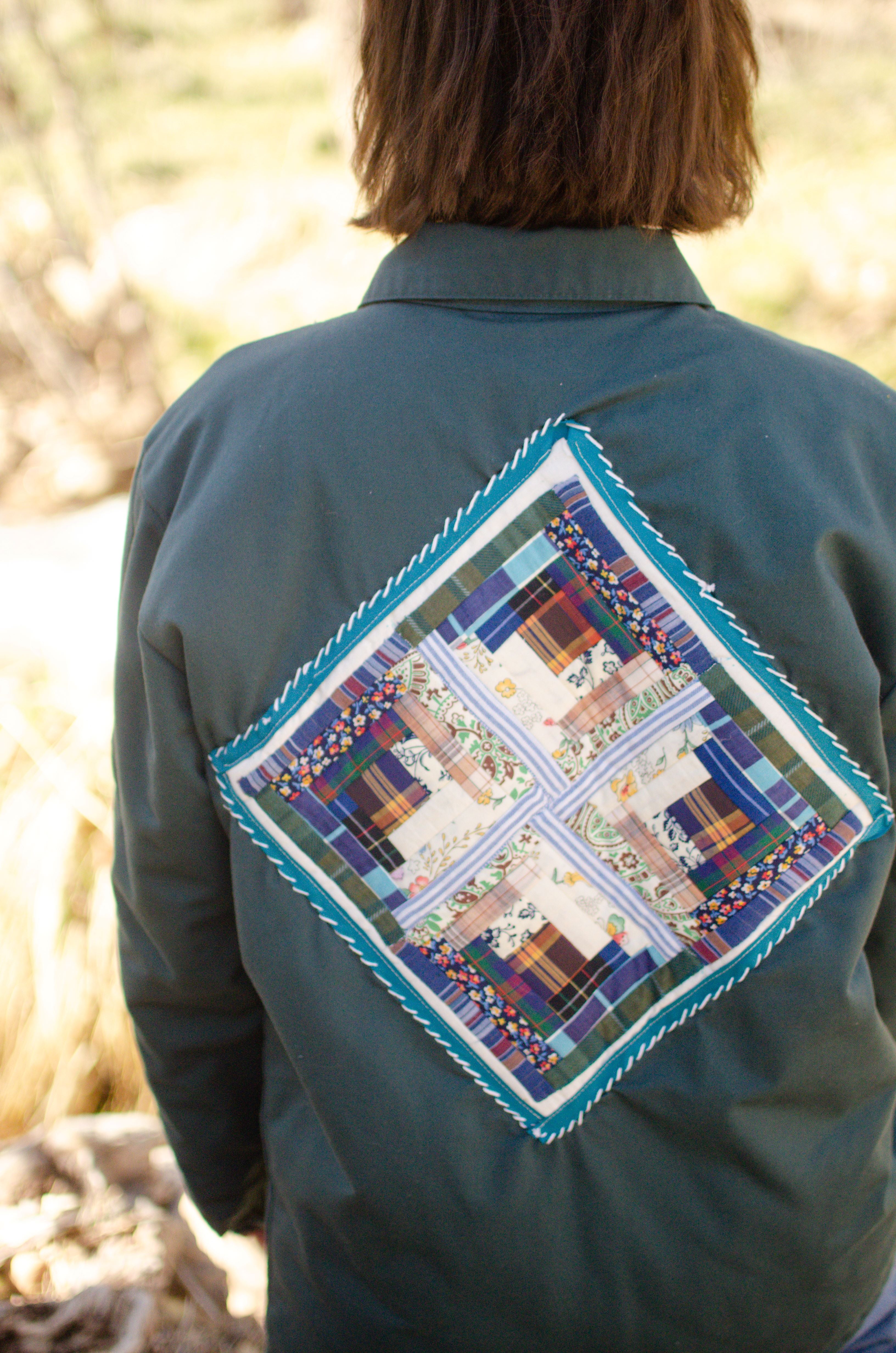 "Working Girls" Up-cycled Chore Coat