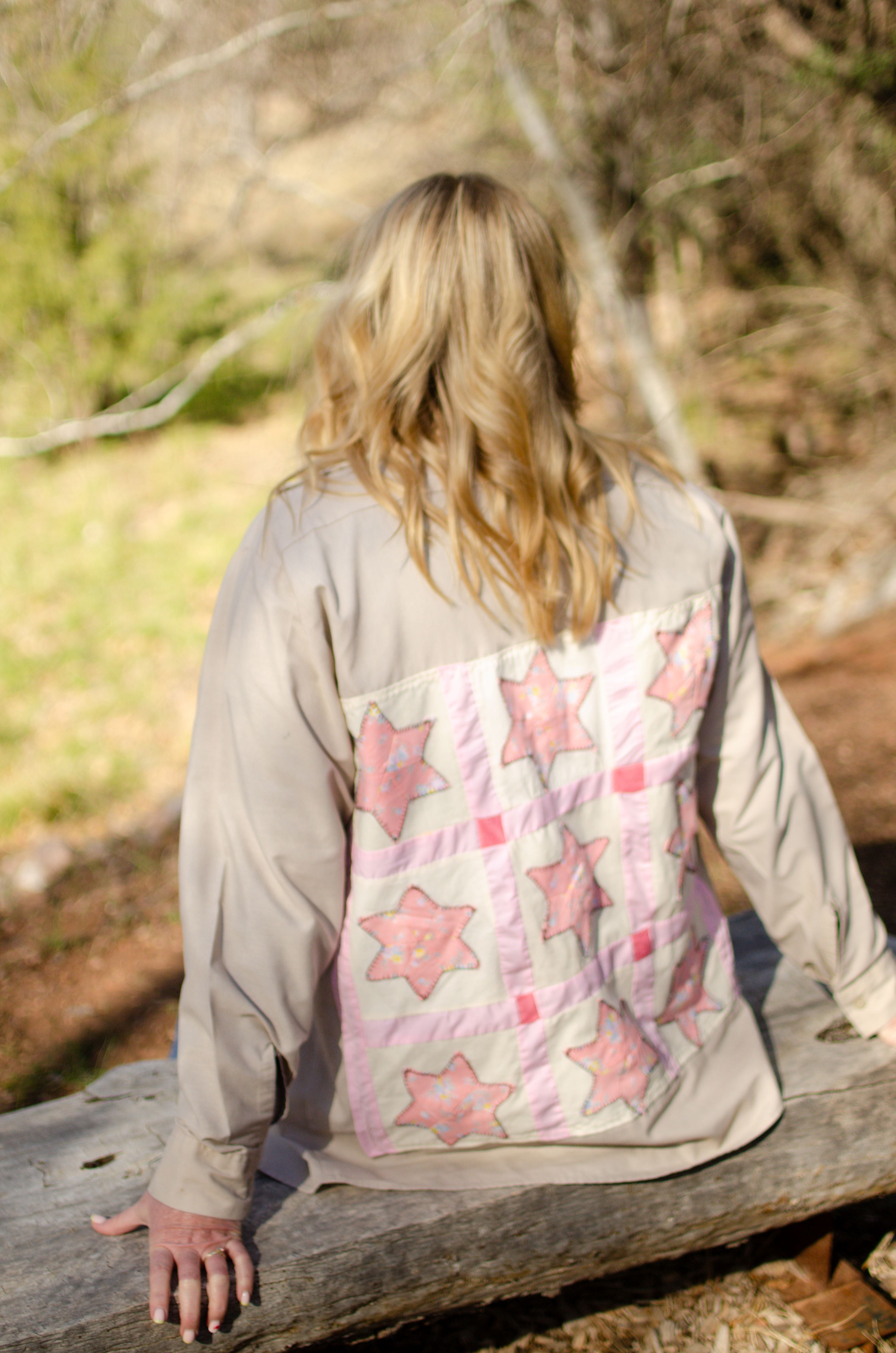"My Hero" Button up cotton shirt