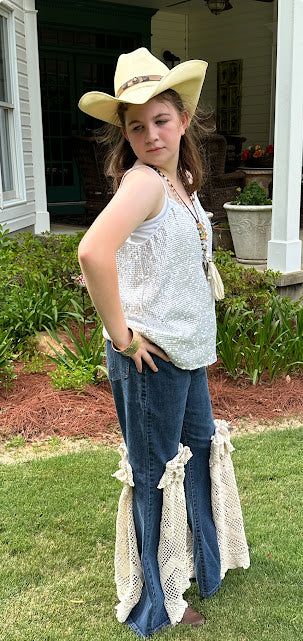 'Martha' Crocheted Flare