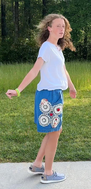 'Jessie' Crocheted Shorts