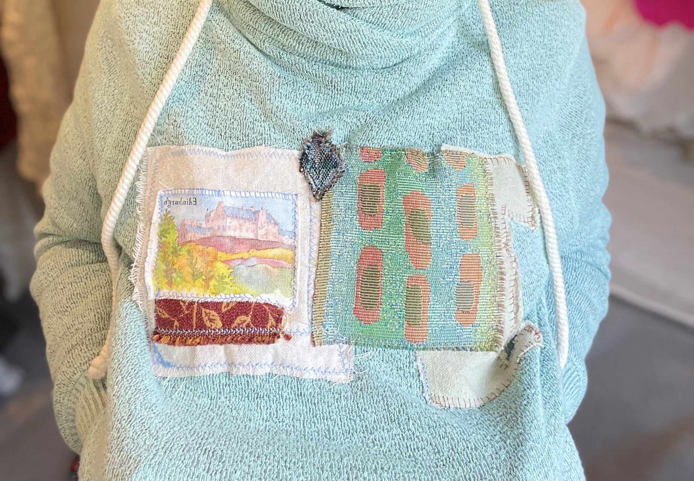 “Highland Mist” French Terry pullover