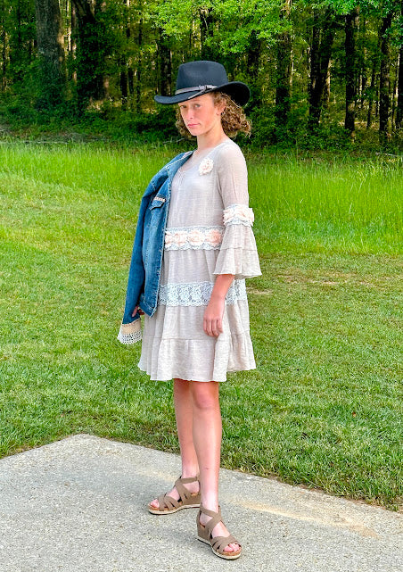 'Emma' Ruffled Dress