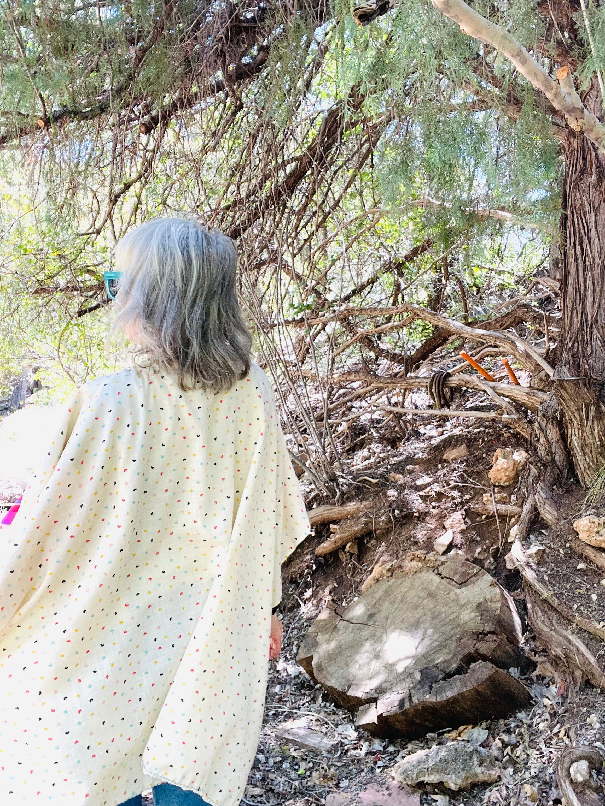 Big Heart Up-cycled cover up