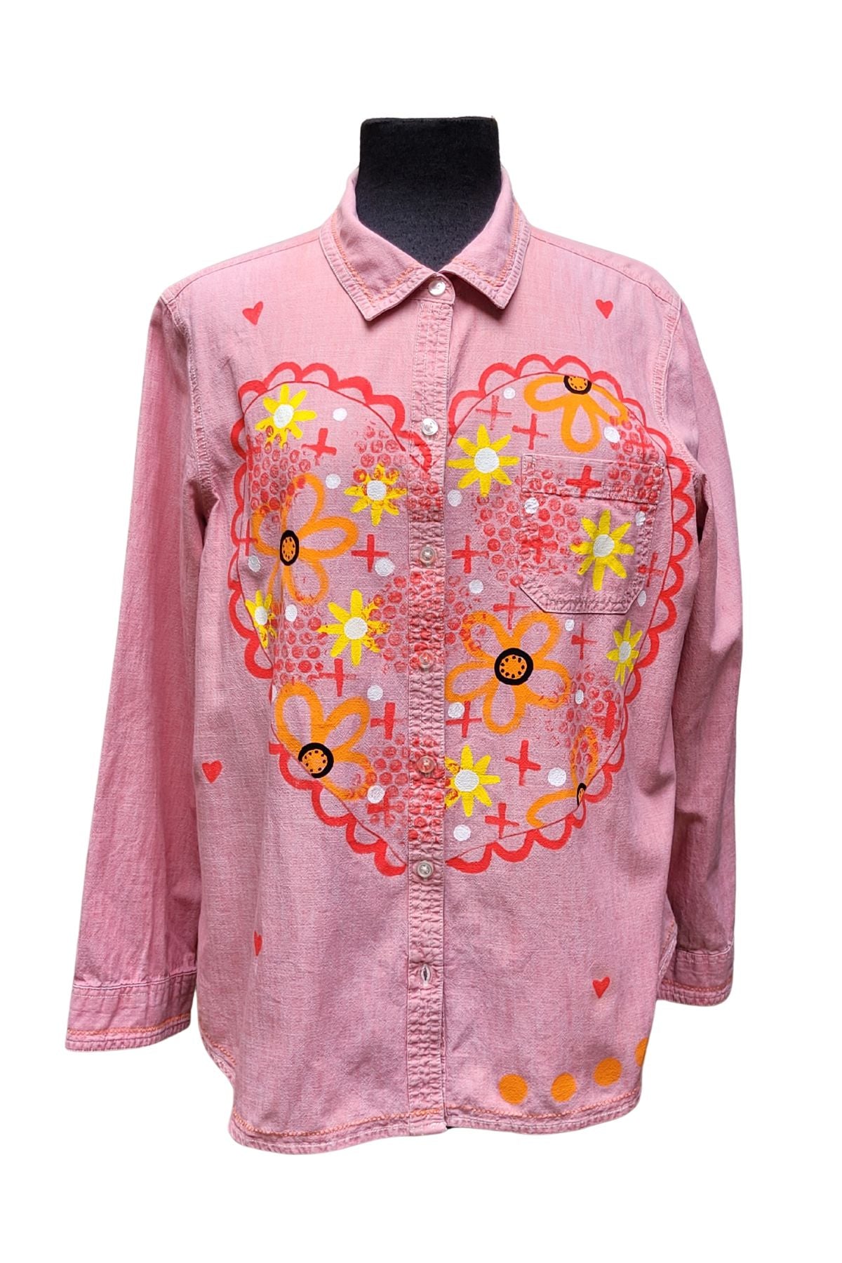 Pretty in Pink Chambrey Shirt