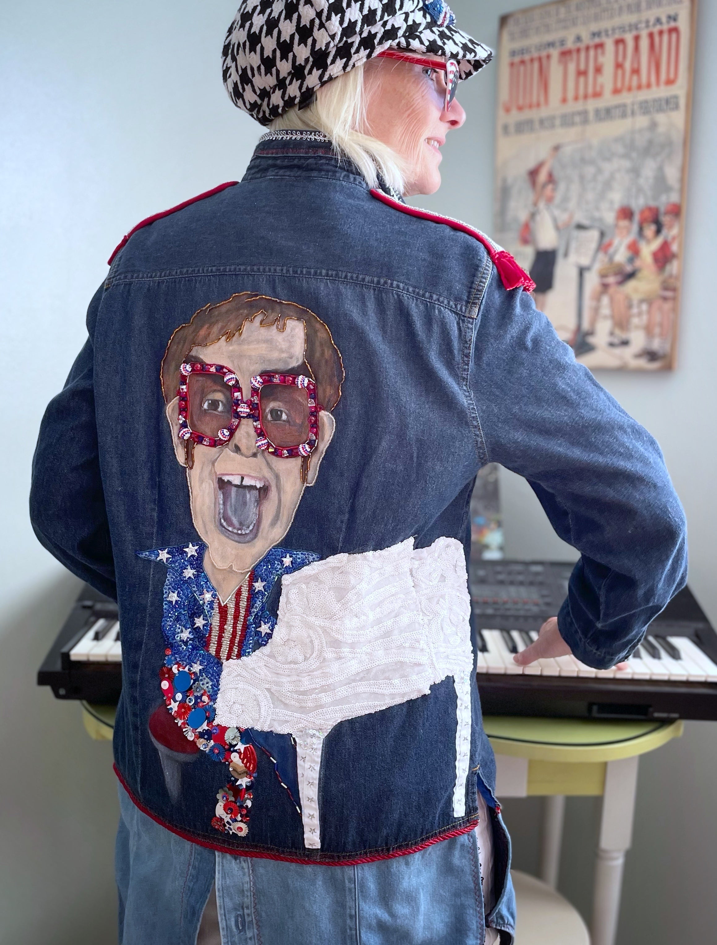 Elton John Waist Coat