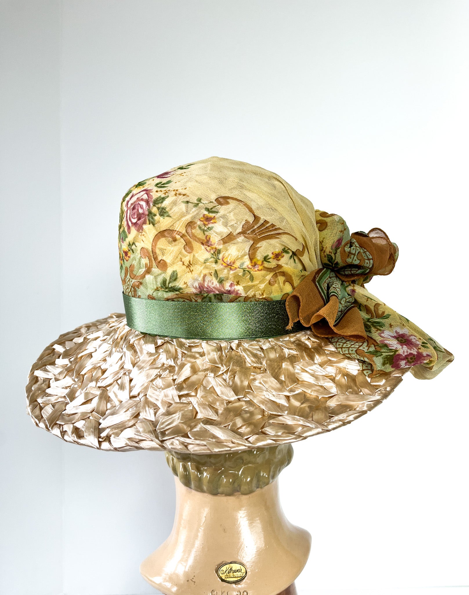 Southern Belle Vintage Straw Hat